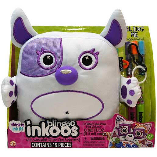 Inkoos Blingoo Deluxe Dog Soft Toy with Glitter