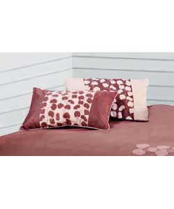 Unbranded Inspire Ginkgo Pair of Cushion Coversv - Taupe