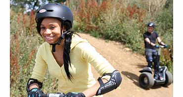 Take on the two-wheeled, self balancing Segway on an exciting Segway Blast experience  a truly fun and fantastic experience! Using advanced gyroscopic sensors, the Segways acceleration is controlled by leaning forward or backwards on the handlebars,