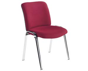 Unbranded Isaac executive chrome side chair