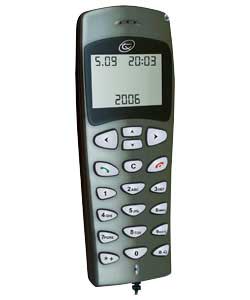 ISS STX5014 USB Phone. Controls Skype directly from the handset.Digital sound processor.Monophonic r