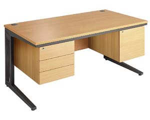 IT elegance rectangular executive desk