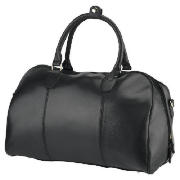 Unbranded IT Ladies Leather Large Holdall - Blk