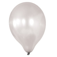 ivory Balloons - 100 in pack