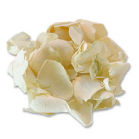 ivory freeze-dried scented petals - 1pint