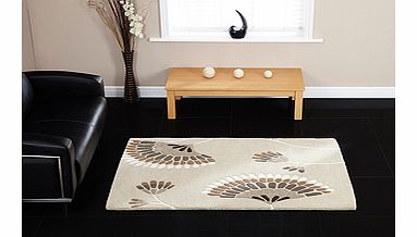Create a focal point in your room with this beautiful handmade rug. Not just a work of art, its also 100% pure wool, so you can really sink your feet into its thick, dense pile. Each rug is individually hand woven and then hand carved to create its 