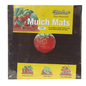 These mulch mats prevent the growth of weeds  deter slugs and also keep crops clean. They are suitab