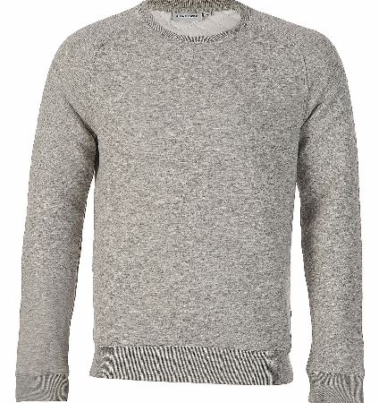 J.Linderberg Chad 2.0 Quilt Jersey Grey The mens J. Lindeberg light grey quilted sweatshirt has a ribbed crew neckline cuffs and waistband branded tab sewn onto side seam. Colour: Grey Fabric: 100% Cotton Care: Machine Washable