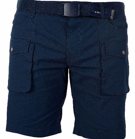 J.Linderberg Nathan 42 Techni Pop Blue Shorts feature front pocket with branded buttons side pockets back pocket with attached belt with branded text. Colour: Blue Fabric: 70% Cotton. 26% Polyamide 4% Elastane Care: Machine Wash Cold