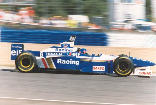 Jacques Villeneuve Williams 1996 Car Photo (30cm x 21cm)