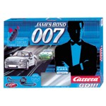 James Bond Aston Martin and Jaguar slot car set