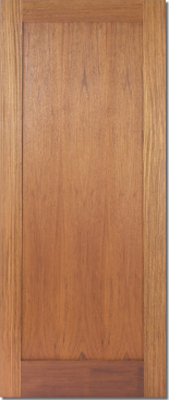 Unbranded JATOBA DOOR CONTEMPORARY 1 PANEL 78x27