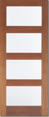 Unbranded JATOBA DOOR CONTEMPORARY GLAZED 78x24