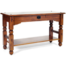 Java Collection dark wood console table furniture