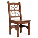 Java Collection dark wood dining chair furniture