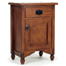 Java Collection dark wood nightstand 1 draw 1