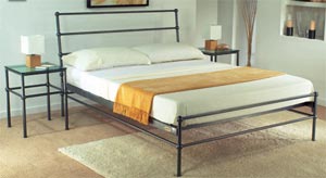 Jaybe- The Forge- Kingsize Metal Bedstead