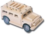 Jeep - Wooden Construction Model- Quay