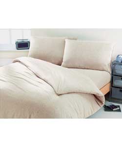 Jersey Double Bed Set - Natural