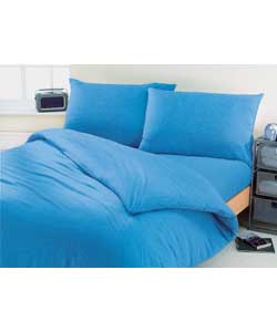 Jersey King Bed Set -Blue