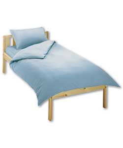 Jersey Single Bed Set - Grey