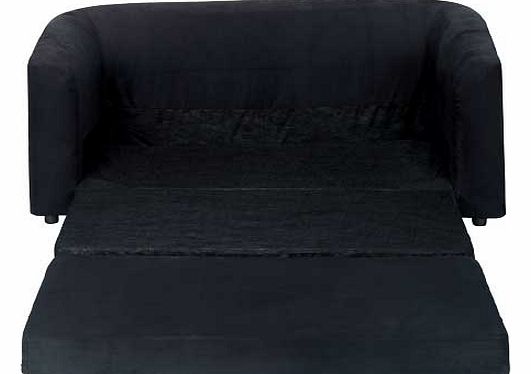 Unbranded Jess Fabric Sofa Bed - Black