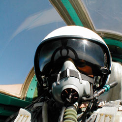 Your chance to fly in a current active military jet fighter