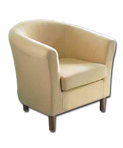 Jodie Tub Sofa Plus Chair - Biscuit