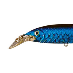 Unbranded Jointed Plugbait - 10cm - 14g - Blue / Silver -