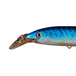 Unbranded Jointed Plugbait - 10cm - 14g - Silver / Blue /