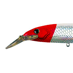 Unbranded Jointed Plugbait - 13cm - 18g - Red Head - (Pack