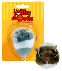 Pet Accessories - Jolly Moggy Vibromouse (Assorted Colours)