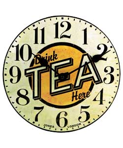Unbranded Jones by Newgate Tea Advertising Wall Clock