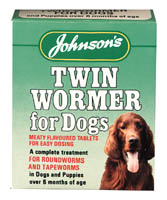 Js Twin Wormer for Dogs 28 tabs