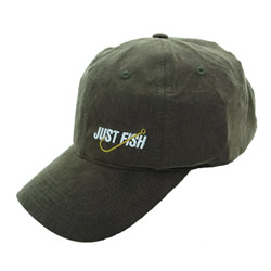 Unbranded `Just Fish` Cap - Blue