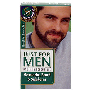 Brush in colour gel for Moustaches, beards, temple