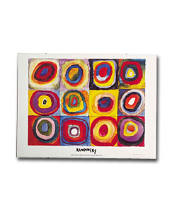 Kandinsky Concentric Circles Print