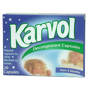 For the symptomatic relief of nasal congestion and colds in the head