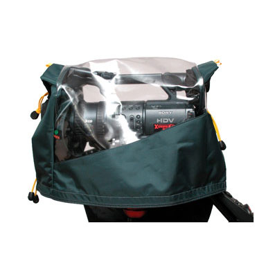 The CRC-15 Compact Rain Cover is uniquely designed to fit the Sony HDV camcorder, both the FX1 and t