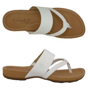 A stylish toe post sandal from Timberland. Features soft leather uppers, Comforia contoured, multi-d