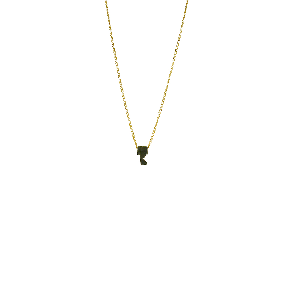 Unbranded Key Tooth Pendant - Yellow Gold