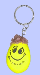 Keyring - Flexible Face - assorted