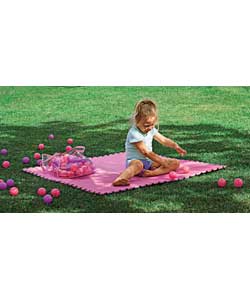 Unbranded Kid Active Pink 4 Pack of Play Mats