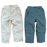 Kids Pack of 2 Cotton / Nylon Trousers