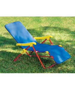 Kids can sit back and take it easy with this brigh