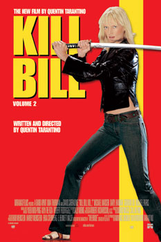 Kill Bill Volume 2 - Red Poster