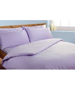 King Size Fitted Sheet - Lilac