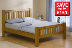 Unbranded Kingsize Harvard Bedstead