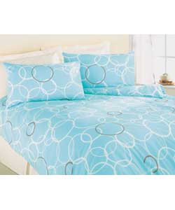 Includes duvet cover and 2 pillowcases. 50% cotton