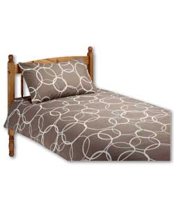Includes duvet cover and 1 pillowcase. 50% cotton/